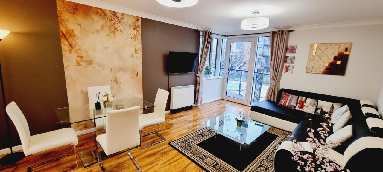 Double King Suite, Canary Wharf Waterfront London Exteriör bild